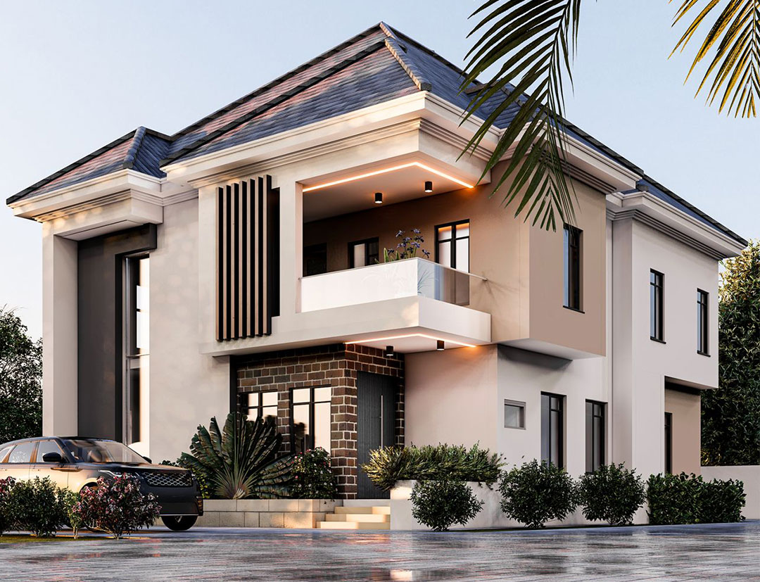 5 bedroom fully detached duplex with bq attached