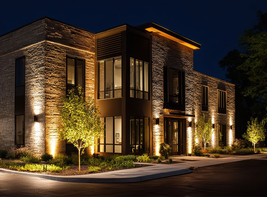 black soft house footprint luxury 2